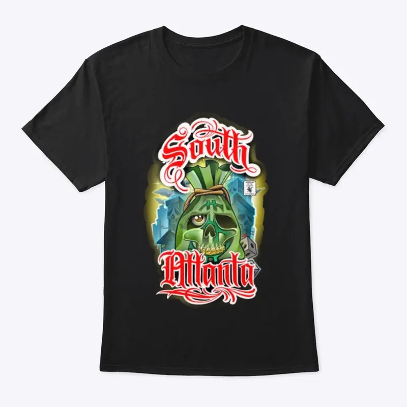 South Atlanta Skull Money Bag